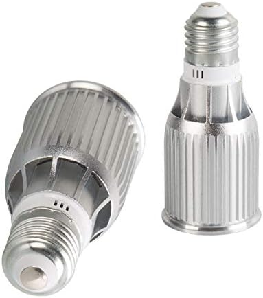 JINYU COB LED Spot Light Bulb Cool Reflector Spotlight Warm White 3000K Lamp 7 Watts Non Dimmable Lighting 85V-265 Volt E27 Screw Edison Replacement CE Energy Saving 7W Bright Lamps 2 Bulbs Packs Pack