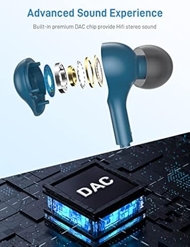 USB C Earbuds for Google Pixel Pro 7A 6A iPhone 15 iPad 10