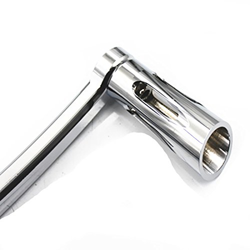 Chrome Deep Cut Brake Arm Kit Shift Lever Shifter Pegs For 14-UP Harley Electra Glide Street Glide Tri Glide Touring Motorcycle
