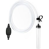 Laifoo 7ft Aquarium Siphon Vacuum Cleaner for Fish Tank Cleaning Gravel &amp; Sand