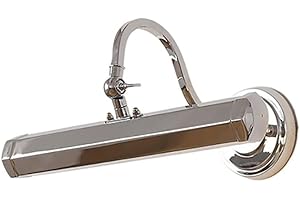 Picture Light, Indoor Wall Light with Swing Arm Wall Lamps, Gold Vanity Light Modern Wall Lamps, Bedroom Picture Decor Art Re