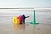 Quut Triplet All in One Rake, Shovel, and Sifter Beach Toy - Green