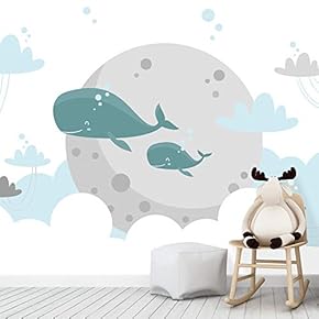 signwin Wall Mural Cute Animals Removable Self-Adhesive Wallpaper...