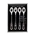 Wallace Hotel 18/10 Stainless Steel Iced Beverage Spoon, Set of 4