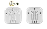 Earbuds,Apple Earphones,XUYAO In Ear Headphones With Mic & Remote,Stereo Sound Noise Cancelling Headsets for Apple iPhone 6 plus/6/5s/5 iPad iPod Samsung Galaxy S7/S6 and More IOS/Android Smartphones