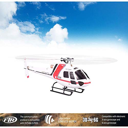 WZRY RC-Hubschrauber, 6-Kanal-Gyro-Balance-System und Schutzsystem, mit bürstenlosem 3D-6G-System-Motorhubschrauber, für… – Bild 5