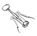 BESTBEING 735317001296 Wine, one Winged Bottle Opener, Waiters Corkscrew, Handheld Design, Stainless Steel, 1