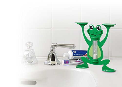 Mommys Helper Froggie Flip Toothbrush Timer, Green - Thumbnail 2