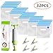 Sous Vide Bags Kit for Anova Cookers - SNLife 25 Reusable Food Vacuum Sealed Bags, 1 Hand Pump, 2 Bag Sealing Clips and 4 Sous Vide Clips,Practical for Long-time Sous Vide Cooking & Food Storage
