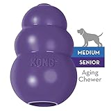 KONG Senior KONG Dog Toy, Medium, Purple