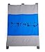 Your Outing Joy Beach Blanket Compact Outdoor - 7x9 feet - Ideal even for Hiking, Camping, Picnics - Made From Durable Parachute Nylon - FREE BONUS COLLAPSIBLE WATER BOTTLE