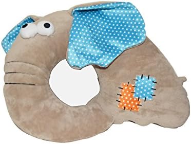 Buddies Travel Pillow for Kids Elephant U shaped Neck Support Pillow, Pillow for Kids, Toddler Car Seat Pillow, Baby Head Support, Child Travel, Kids Neck Pillow,