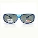 Womens Polarized Fit Over Glasses Rhinestone Sunglasses Oval Rectangular Blue