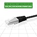 RJ45 Network Splitter Adapter Cable, Coursin RJ45 1 Male to 2 Female Socket Port LAN Ethernet Network Splitter Y Adapter Cable Compatible Cat5, Cat5e, Cat6, Cat7