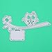 Whitelotous Cutting Dies Stencil Metal Mould for DIY Scrapbook Album Paper Card (Owl)