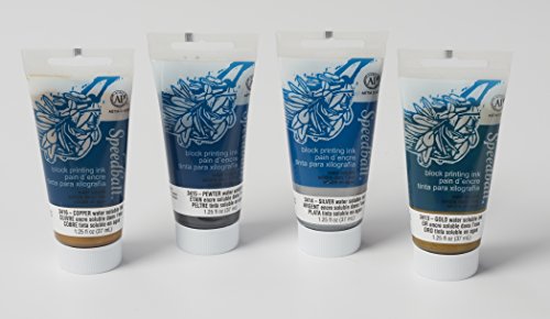 3 Speedball+Water+Soluble+Metallic+Block+Printing