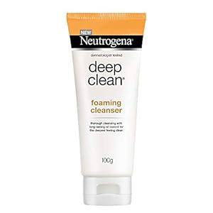 Neutrogena Deep Clean Foaming Cleanser For Normal To Oily Skin, 100g