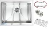 26 Inch Stainless Steel Undermount Single Bowl