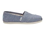 TOMS Women's Blue Chambray Classic 10009752 (Size: 10)