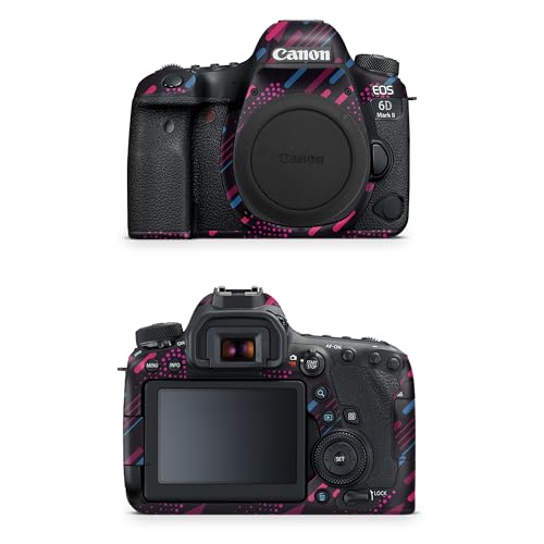 Camera Skin Compatible with Canon EOS 6D Mark II Camera (2017) - Magenta Rain -…