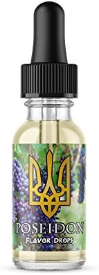 Grape Flavor - Poseidon Flavor Drops - 15 ML - Multi-Purpose Flavoring