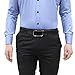 Jelinda Mens Dress Shirt Stays Leg Thigh Suspender Garters Keep Shirt Tucked in with Non-slip Locking Clamps ,One Size,A Plastic