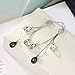 Neoglory Jewelry Teardrop Made with Swarovski Element Crystal Five Colors Drop Earrings 3.14