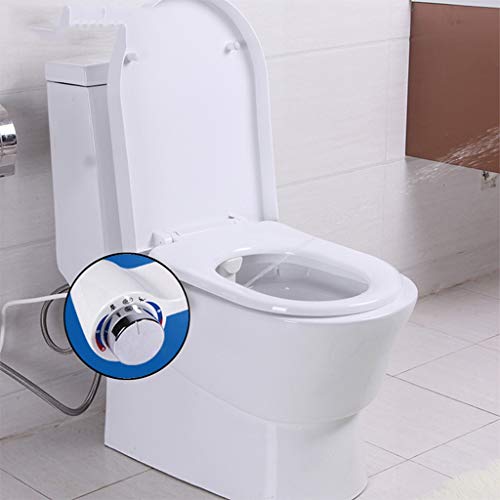 Bidet Hot Cold Water Non-Electric Bathroom Toilet Seat Bidet Self Cleaning Sprayer Nozzle for Toilet Seat Gynecological