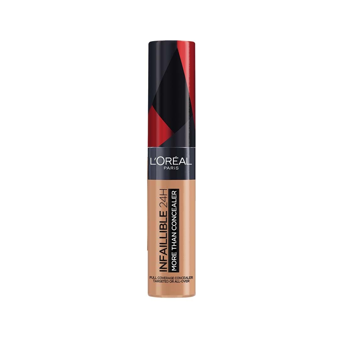 L'Oréal Paris Infallible 24H More Than Concealer, Full-coverage, Longwear and Matte Finish, 328.5 Creme Brulee