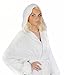 Arus Women's Pacific Style Full Length Hooded Turkish Cotton Bathrobe