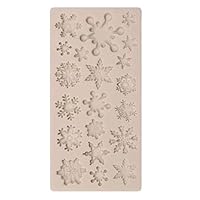 Bshenshen 3D Christmas decorations snowflake chocolate DIY sugar baking baking cake decoration silicone mold