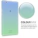 kwmobile TPU Silicone Case Compatible with Huawei MediaPad M3 8.4 - Case Soft Flexible Protective Cover - Bicolor Blue/Green/Transparent