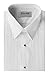 Tuxedo Shirt- White Laydown Collar 1/4