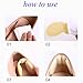 FonsBleaudy Heel Cushion snugs Inserts Shoe Pads for Loose Shoes Too Big Inserts Grips Liners Heel Blister Protectors for Women Men (2 Thin 1 Thick)