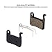 BIKEIN 4 Pairs Cycling Resin Disc Brake Pads For SHIMANO M596 M535 SLX M665 XT M775 XTR M975thumb 1