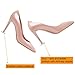 Frienda High Heel Protectors Clear Heel Stoppers for Wedding or Outdoor Events (24 Pairs)