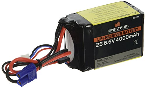 Spektrum 4000mAh 2S 6.6V Li-Fe Receiver Battery