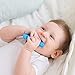Teething Toys for Babies Age 0 to 6 Months - Baby Elefun 5X Pain Relief Smart Teether - Zero Developmental Delay Silicone Baby Teething Toy Ring - Cute Infant Shower Gift Chew Toys for Babies