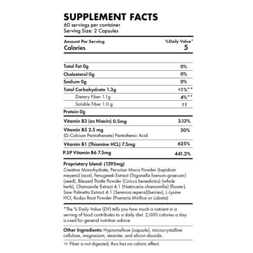 NUTRITHICK Weight Gainer Capsules with Maca Root, Fenugreek and