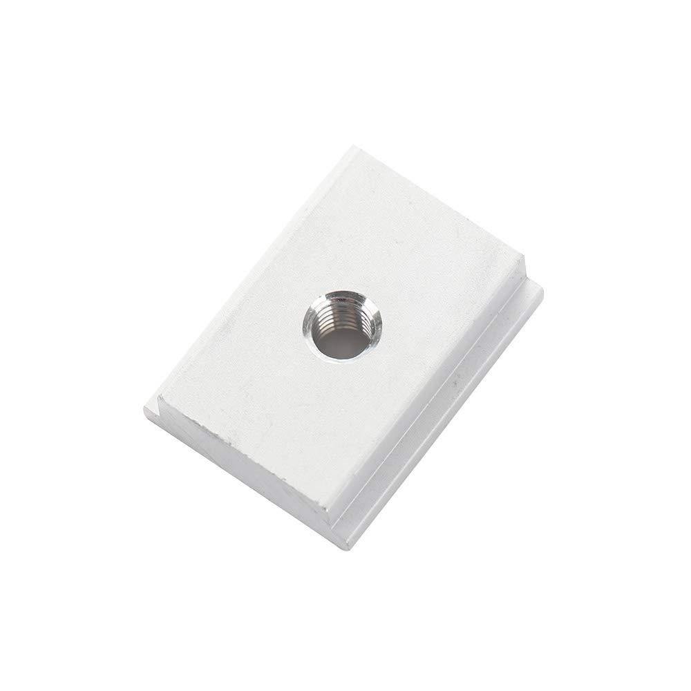T Sliding Nuts for T Track, Aluminum Alloy T Slot Fastener, Woodworking Tool Slider, M6, 10 Pieces