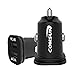 Dual USB Car Charger 24W 4.8A, Comsun Dual Port USB Car Charger Smart Vehicle GPS Charger Universal Travel Adapter