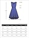 Hibelle Women's V Neck High Low Elegant Party Dress