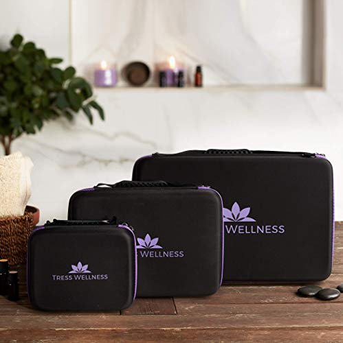 Essential Oils Storage for 104 Bottles - Holds 10 15 20 ml Young Living & Doterra bottles - Essential Oil Box - Essential Oil Case - Essential Oil Storage box - Essential oil Holder Organizer