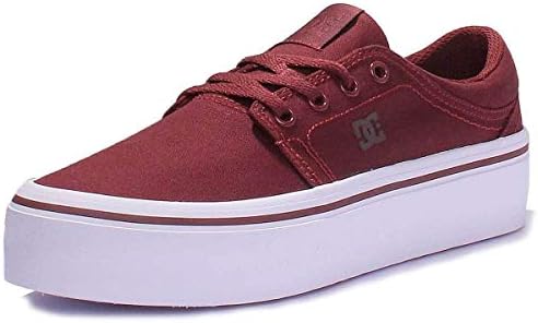 burgundy dc shoes