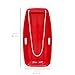 Best Choice Products 35in Kids Plastic Toboggan Snow Sled w/Pull Rope, 2 Handles - Red
