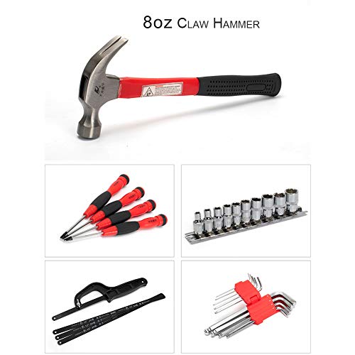 JIXIN Werkzeugkasten, Werkzeug Set- Universal Und Haushalts-Werkzeugkoffer – Bild 6