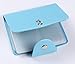 Finger Angel Nail Art Stamp Plate Collection For About 7.0cm Round Stamping Image Plates Manicure Nail Designs DIY Stamper Organizer Light Blue