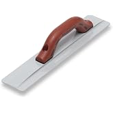 MARSHALLTOWN Beveled End Magnesium Hand Float, 16 Inch, Assembled in USA | Extruded Magnesium 16 Inch Blade Sets Slab for Troweling, Smoother Than Wood, Balanced DuraSoft Handle, Concrete Float, 145D