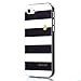 Urberry Iphone 7 Case, 4.7 inch Iphone 7 Case, Sturdy Black Stripe Case with a free Screen Protector