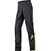 GORE BIKE WEAR Men’s Long Cycling Rain Overpants, GORE WINDSTOPPER,  WS AS Pants, Size L, Black, PWELEM